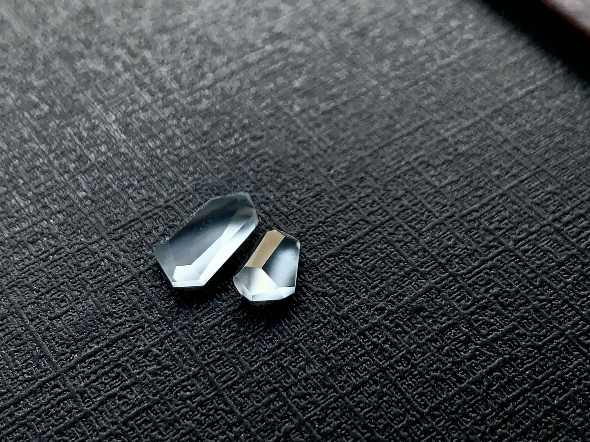 ️ 【冰钻面一对】 尺寸：11×6.4×3.2 / 6.9×5.2×3.6mm