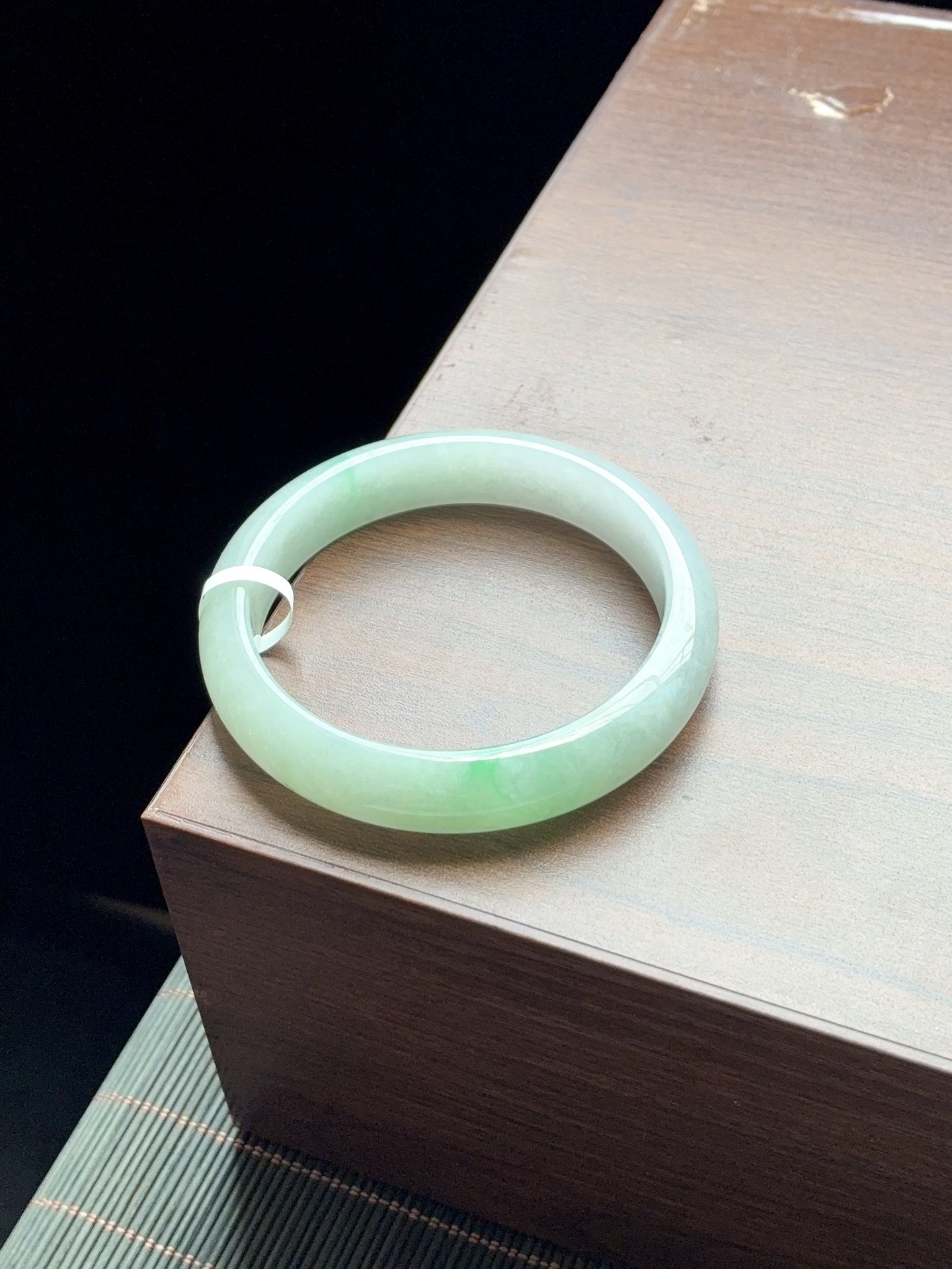 小圈口冰飘绿正圈成品 HYC-1126 ⭕️53.3-11.7-7.3