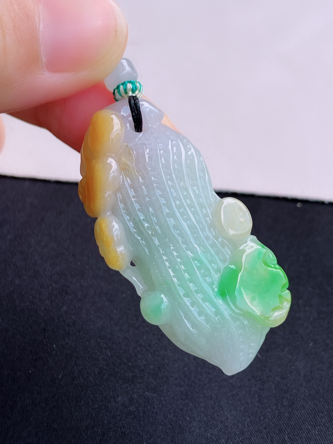 三彩生意兴隆，饱满大气，尺寸47.3/24.8/10.8/自然光实拍