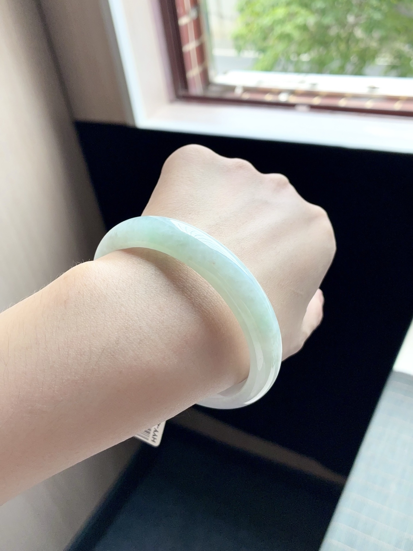 大圈口淡果绿正圈成品 HYY-423 ⭕️60-12.8-7.6