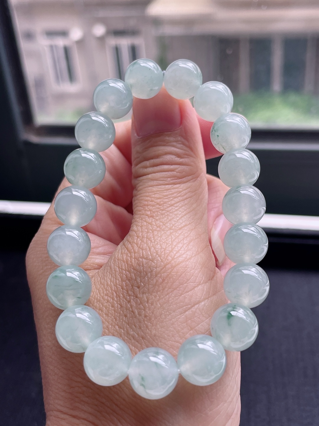 ️ 冰飘花手串 飘花灵动，油润起胶 尺寸：10