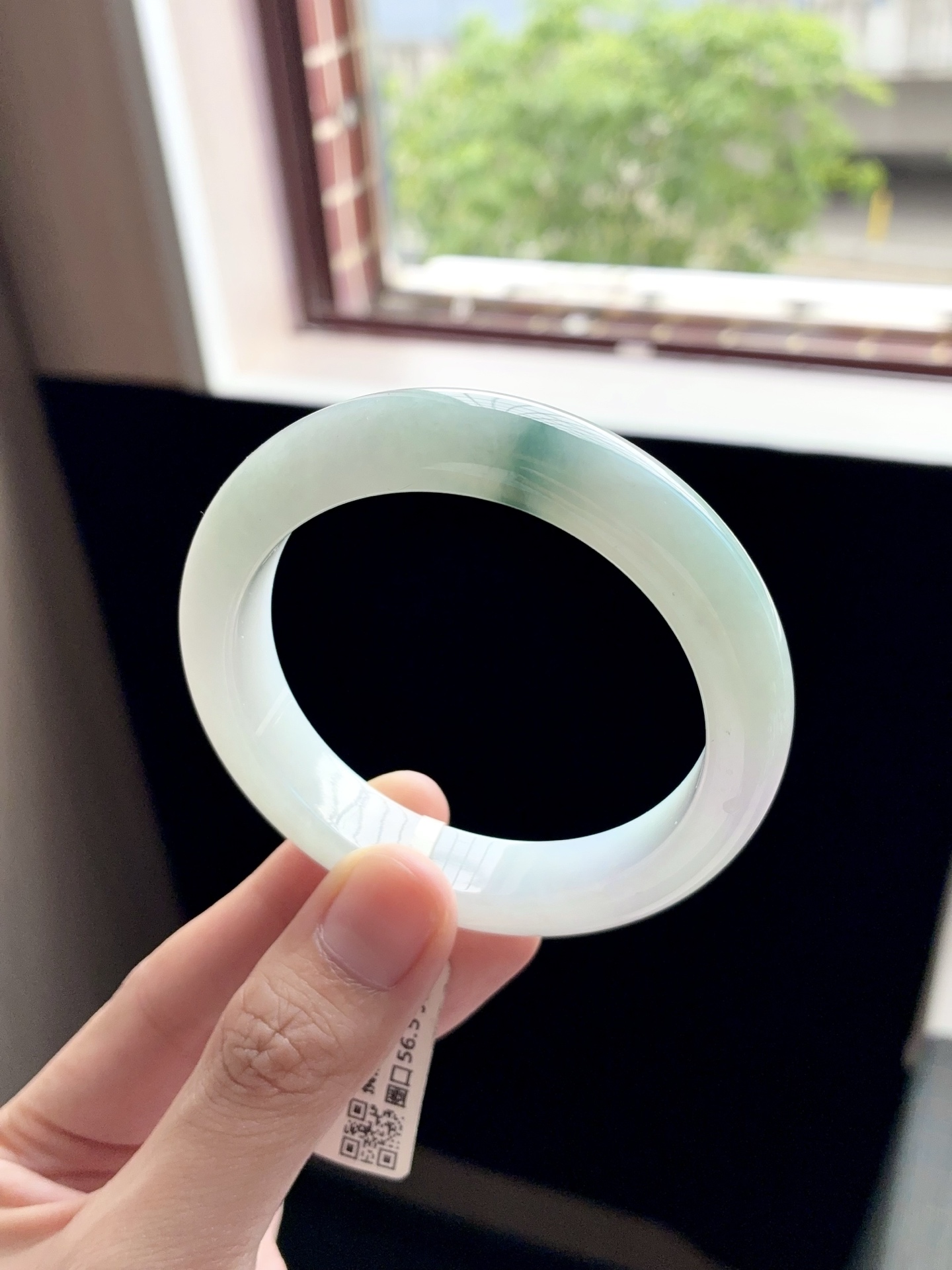 牛奶底一抹飘花正圈成品 HY-9264 ⭕️56.5-12.6-9