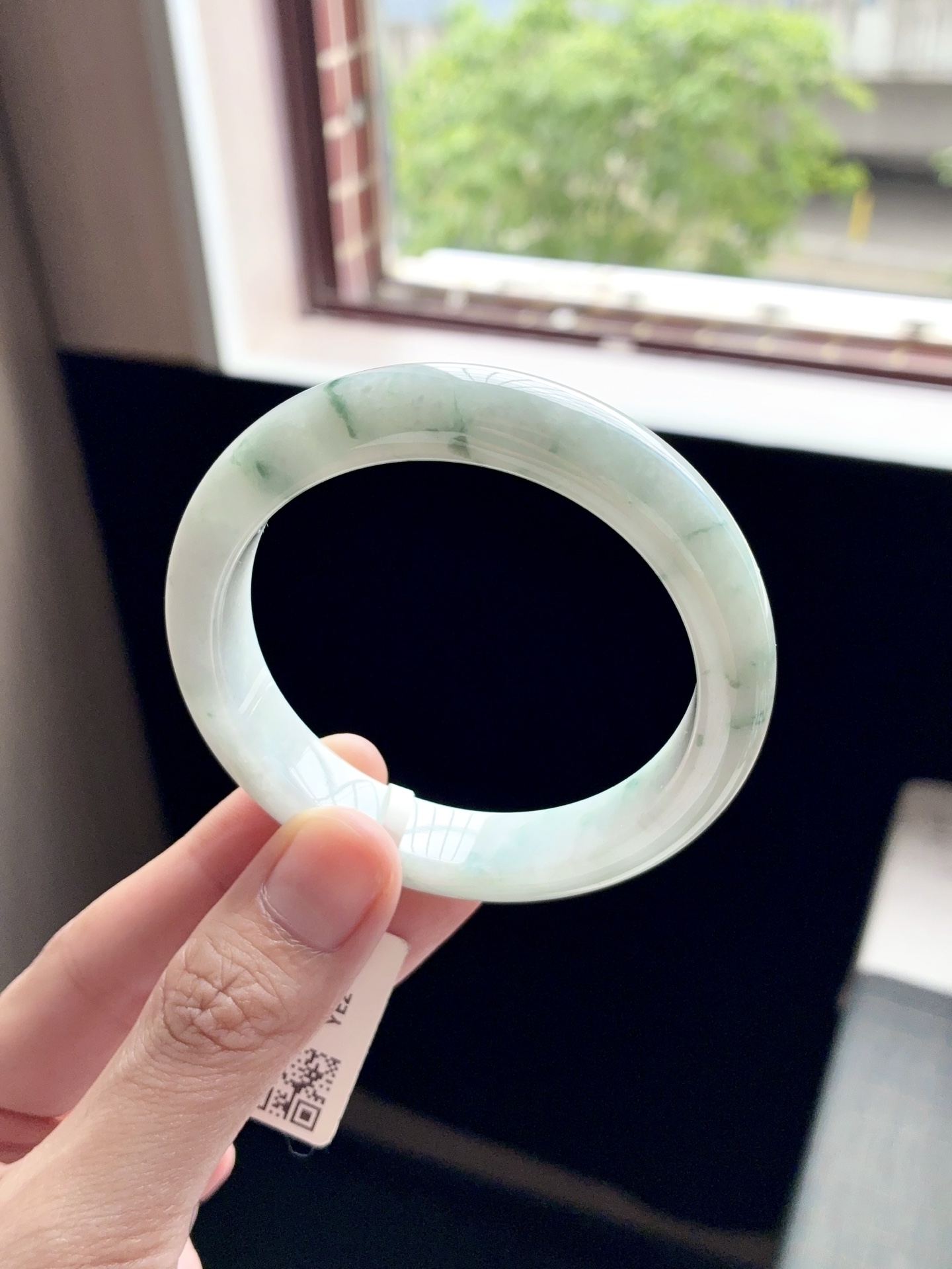 牛奶底飘花正圈成品 YH-8391 ⭕️56-12.3-8.7