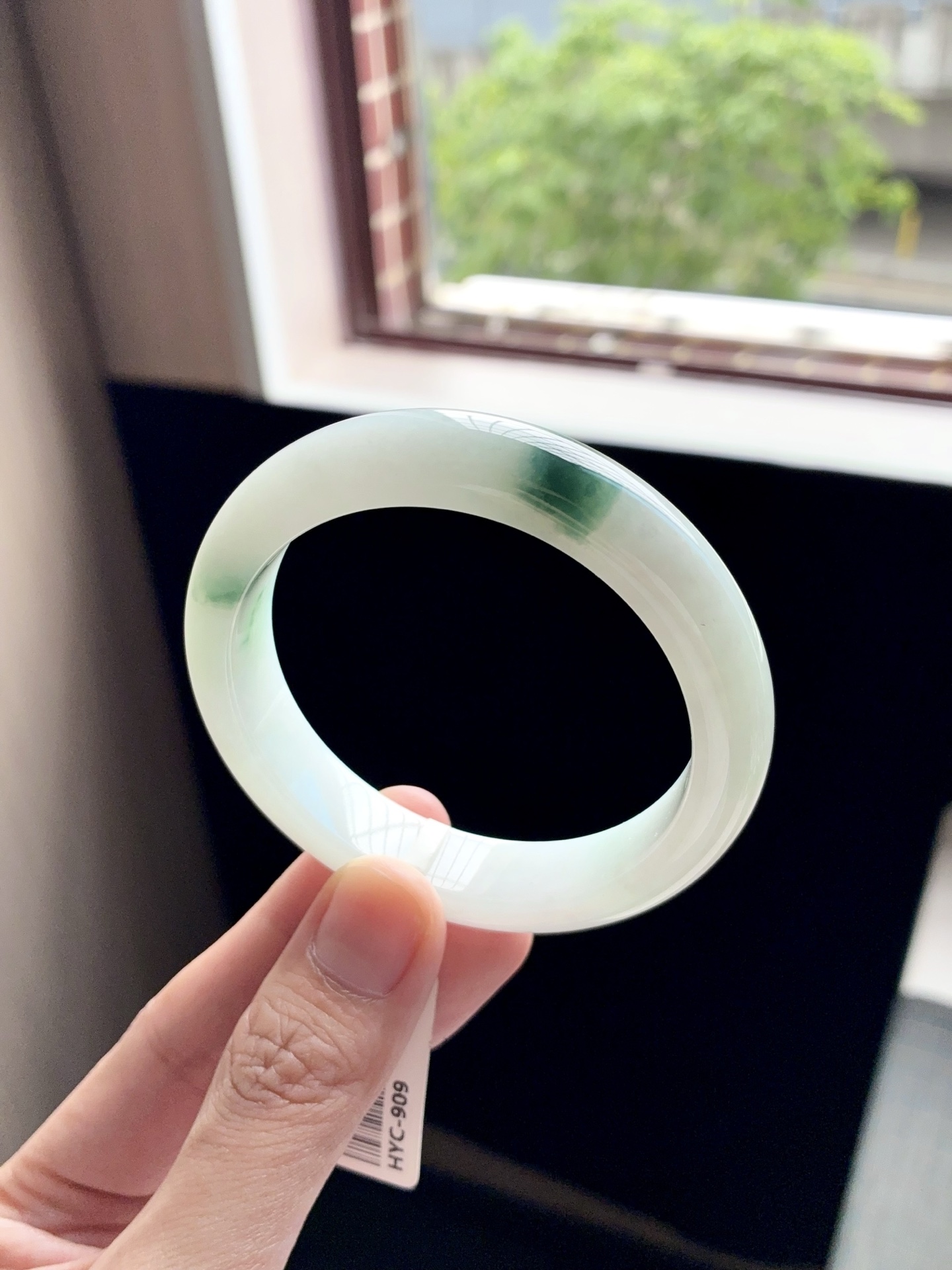 牛奶底飘花正圈成品 HYC-909 ⭕️55.5-12.8-8.4