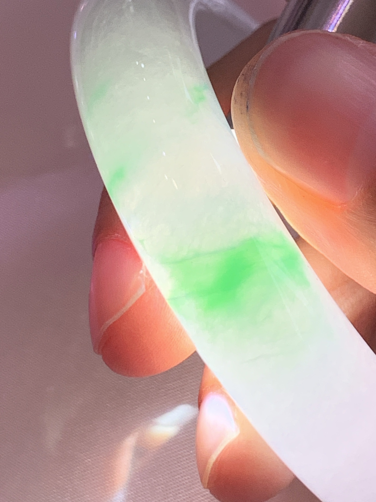 白底青正圈 0626-N1073-1 打灯棉纹，经典永不过时的白底青，白底细润干净，色阳种细，上手显白提气色，性比之选。