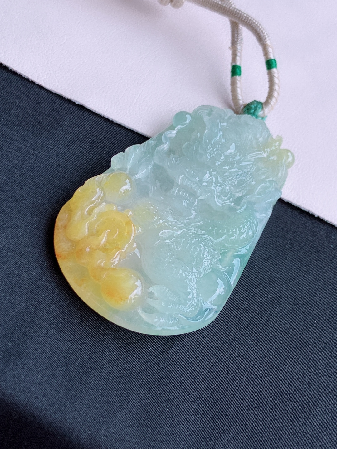 三彩大龙牌，栩栩如生，尺寸70/41.8/10.6/自然光实拍