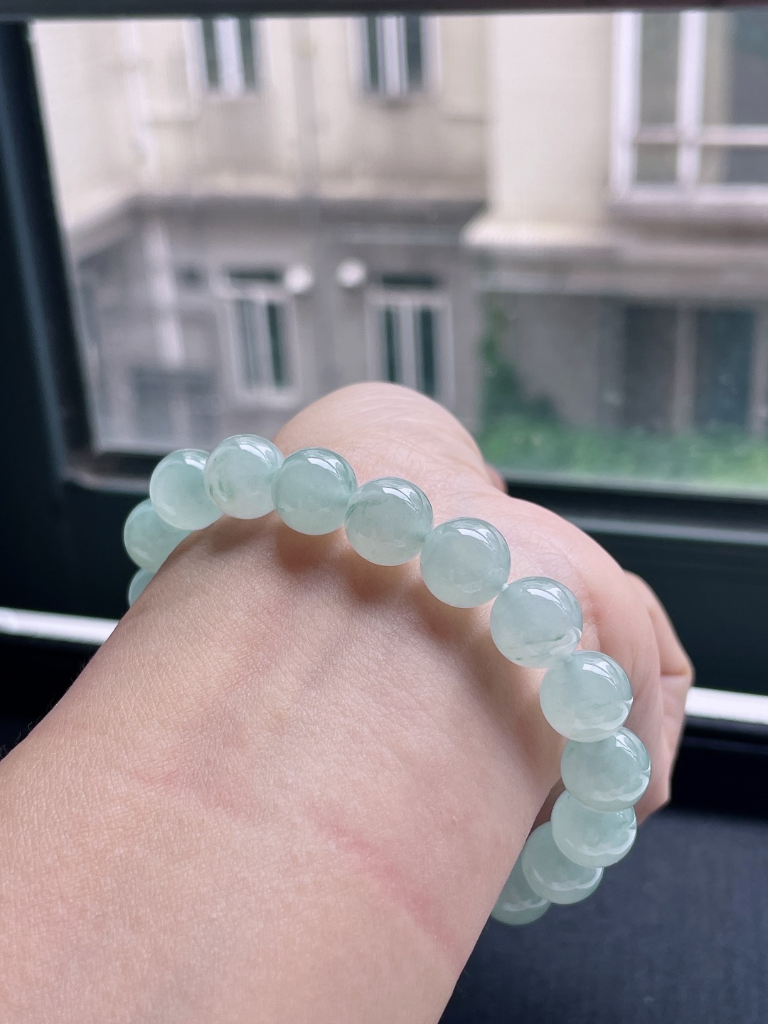️ 冰飘花手串 飘花灵动，油润起胶 尺寸：10