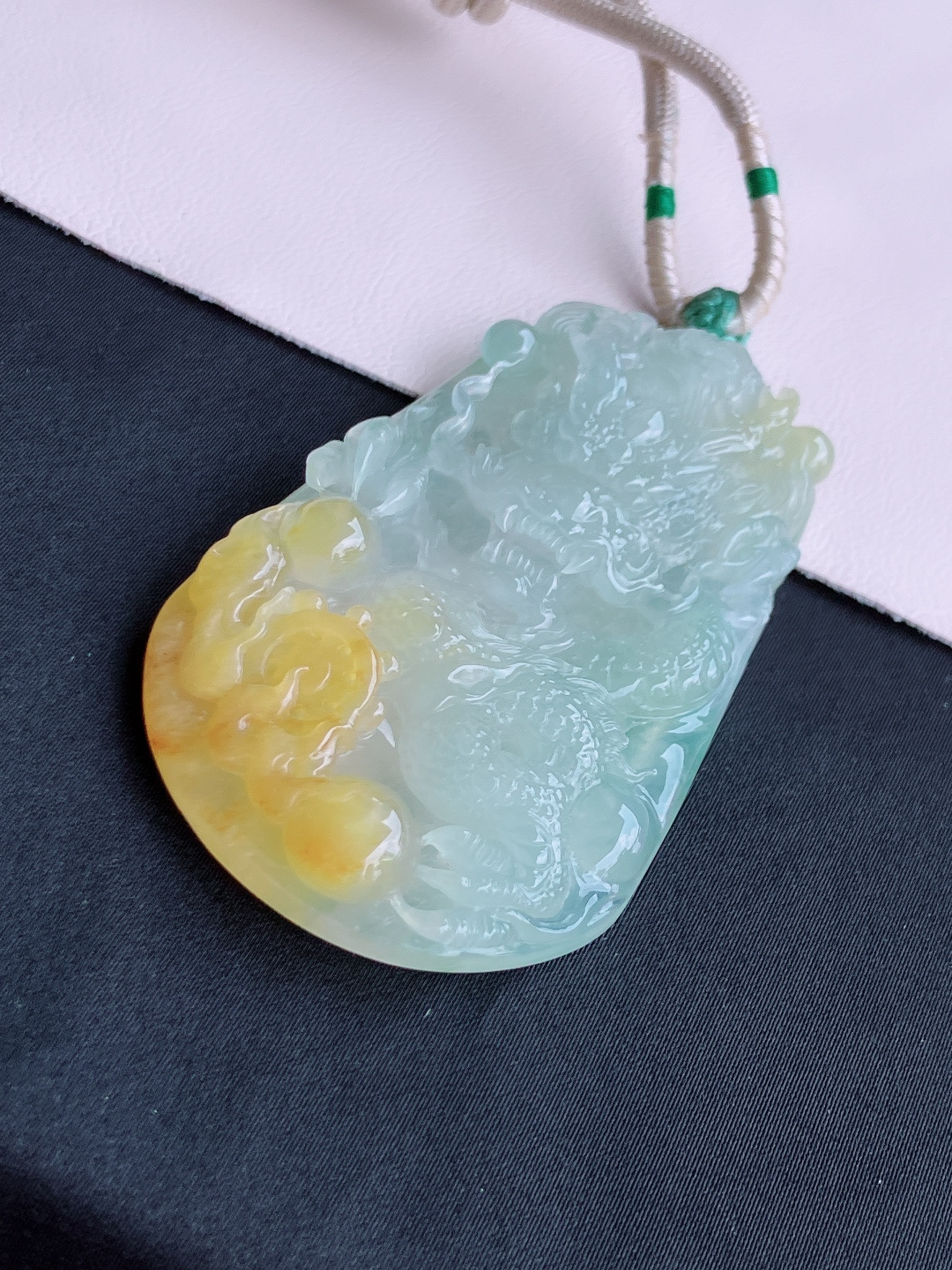 三彩大龙牌，栩栩如生，尺寸70/41.8/10.6/自然光实拍