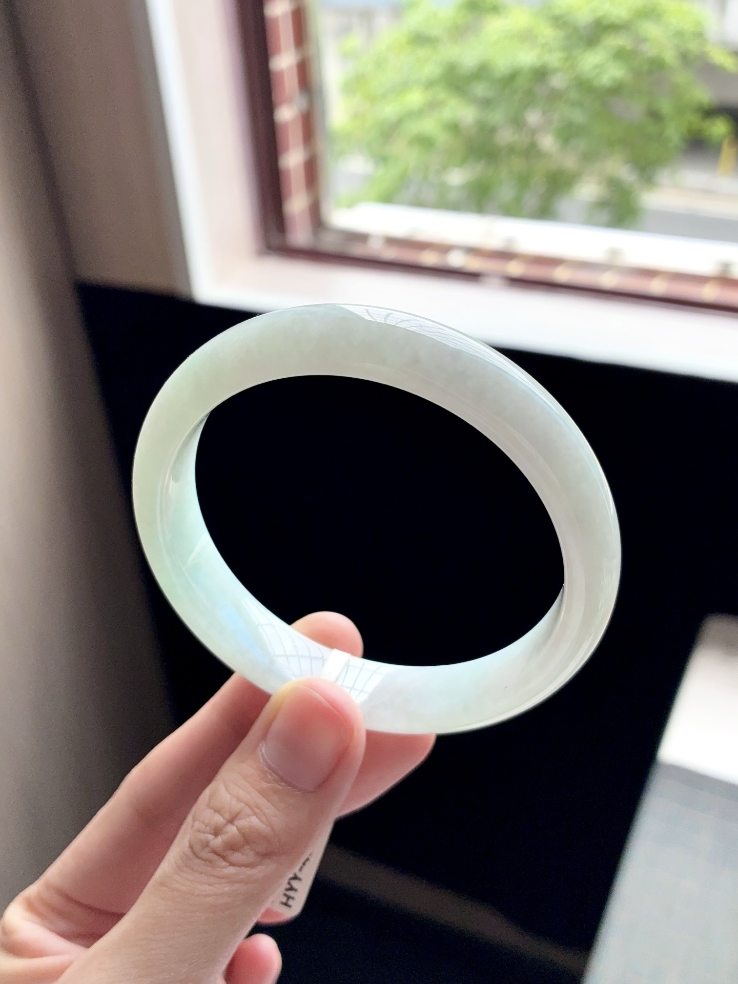 大圈口淡果绿正圈成品 HYY-423 ⭕️60-12.8-7.6