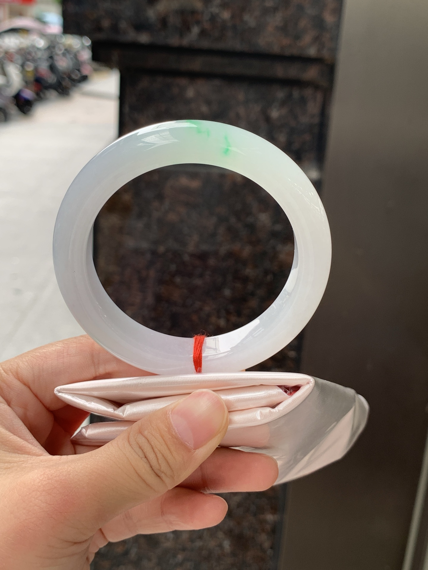 白底青正圈 56.1-12.2-9.4 0626-N1073-3 无裂，经典永不过时的白底青，白底细