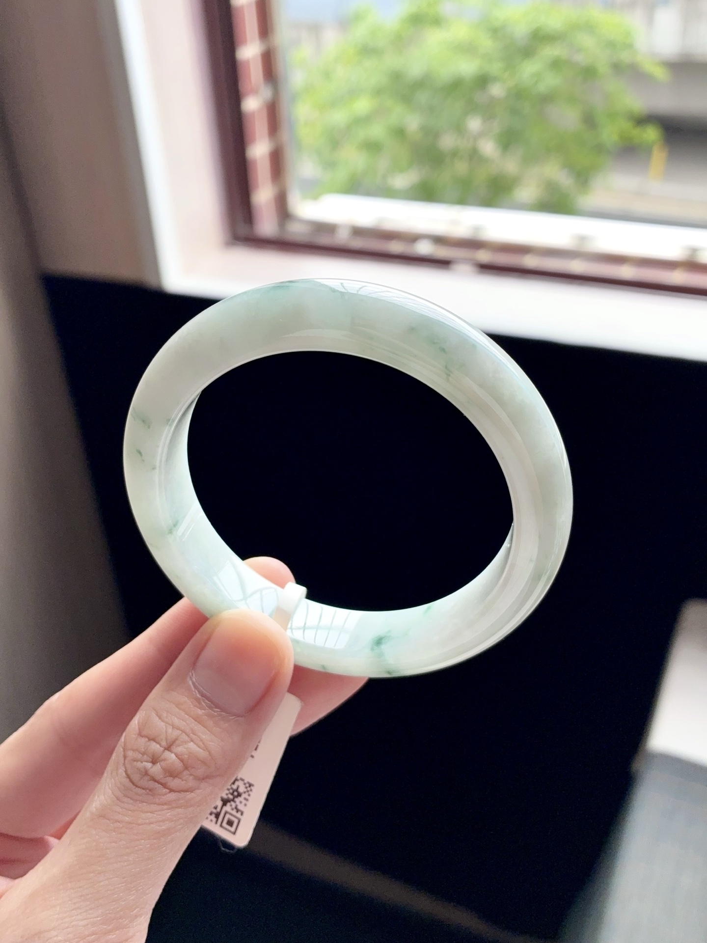 牛奶底飘花正圈成品 YH-8391 ⭕️56-12.3-8.7