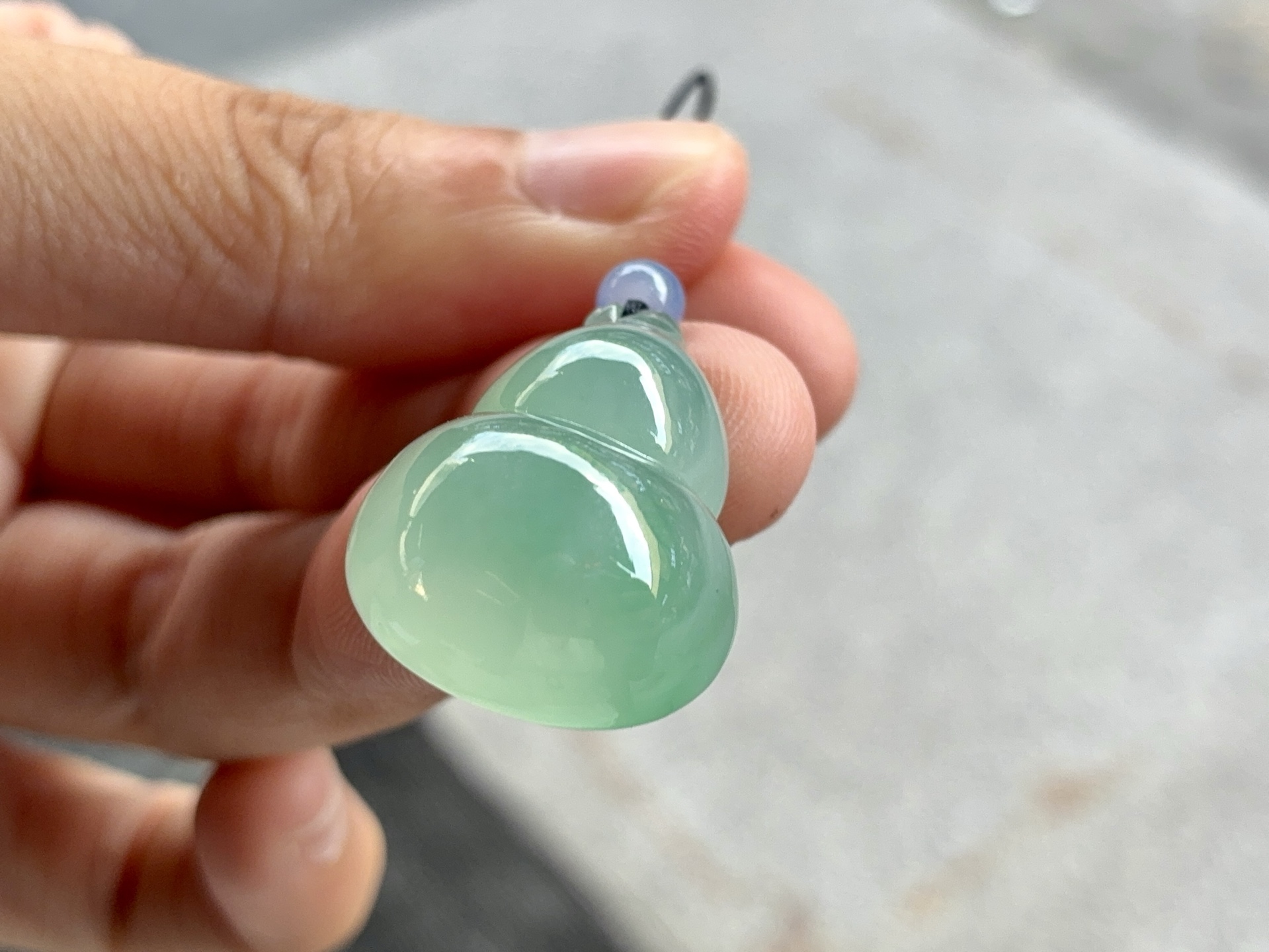 ️ 【冰绿葫芦】 尺寸：24.8×18×9.7mm