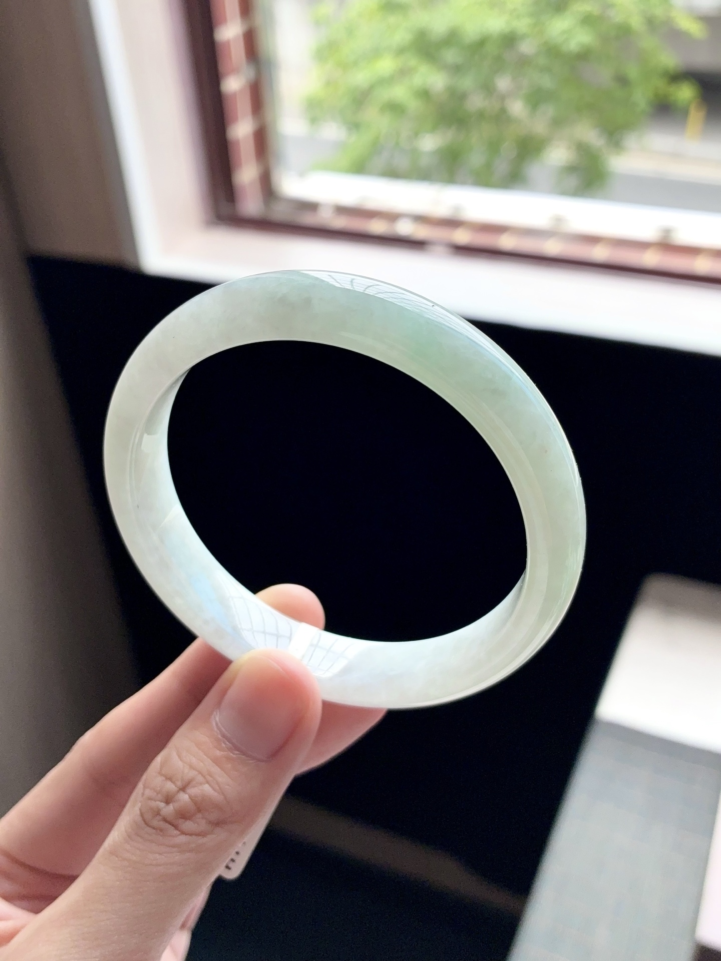 大圈口淡果绿正圈成品 HYY-423 ⭕️60-12.8-7.6