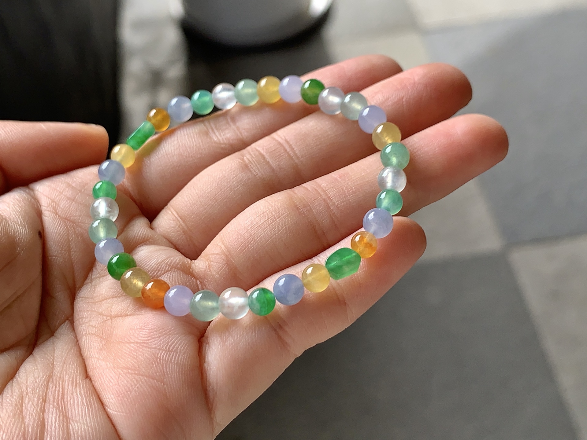 ️ 【多宝珠串】 尺寸：6.2×4.4×2.9/4.5mm