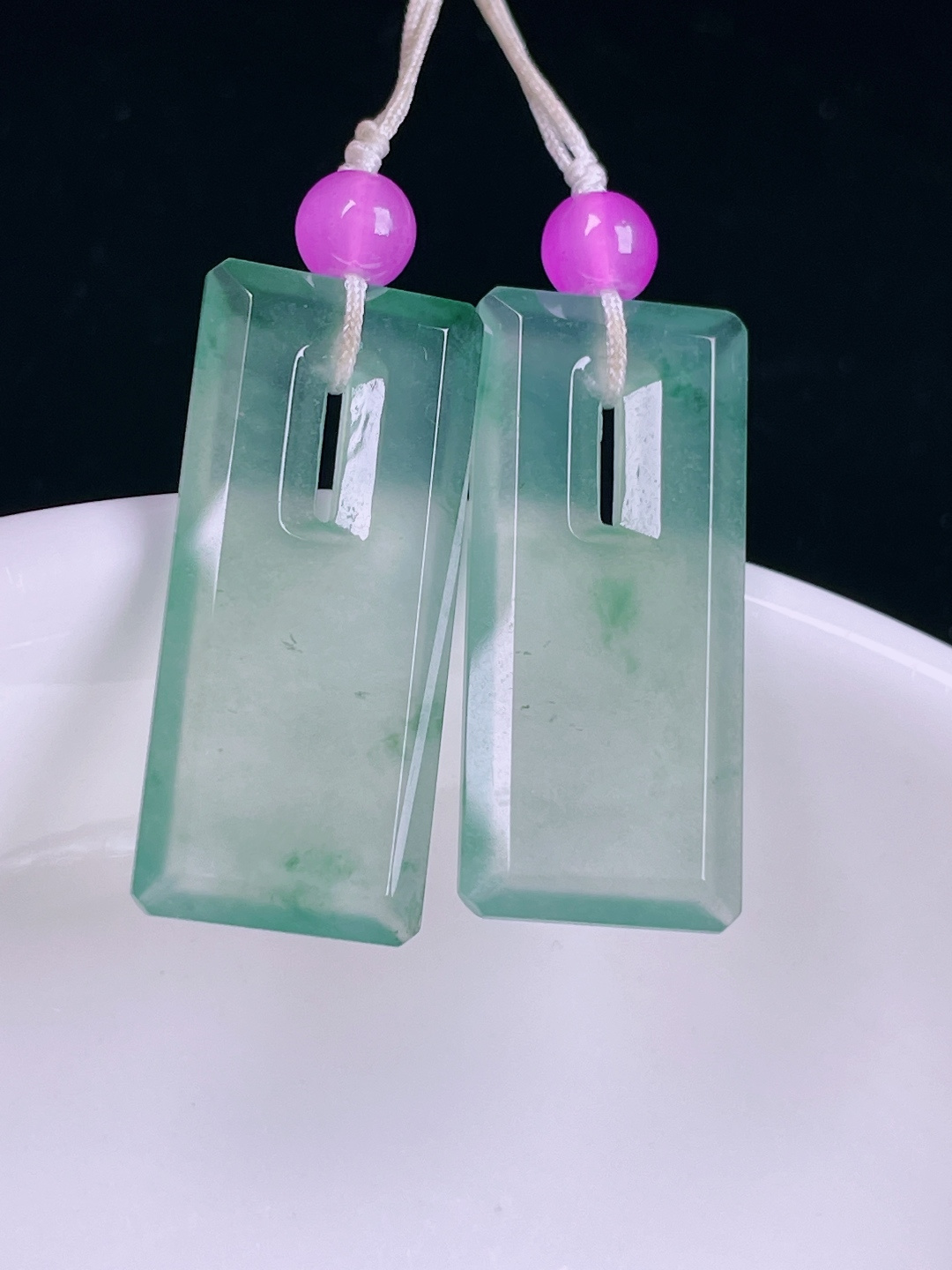 ️老种起光，细底通透，尺寸：裸石24.7/11/2.8mm0627