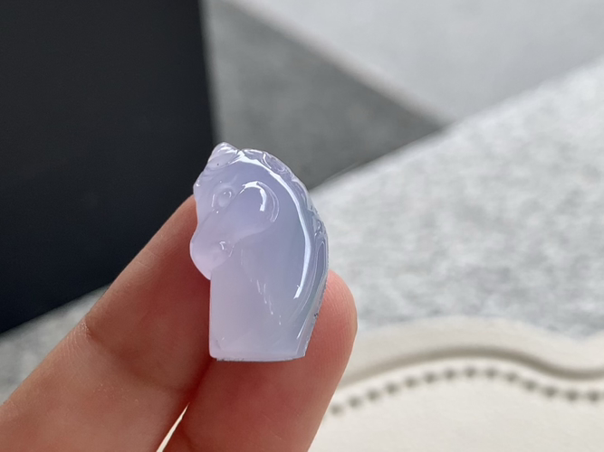 ️ 【冰紫独角兽】 尺寸：22.8×12.7×6.2mm