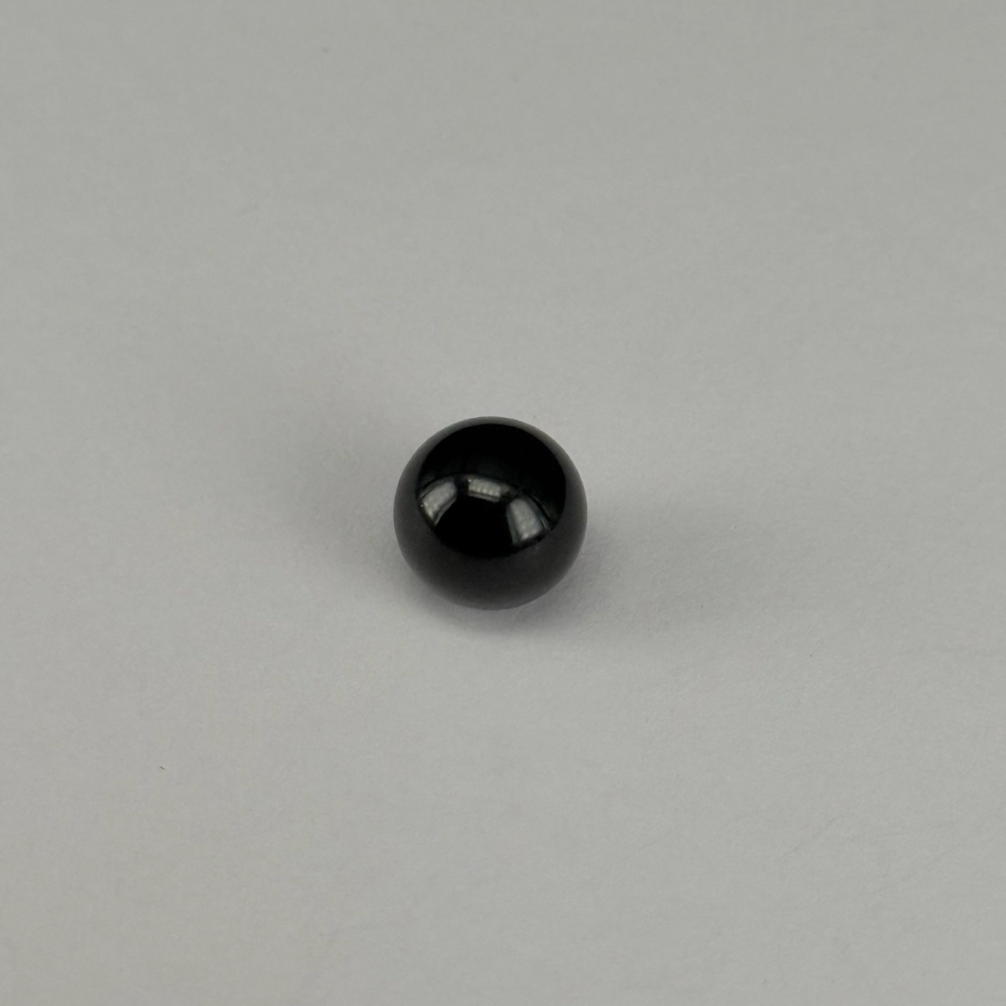 精品18k墨翠珠子单珠 未打孔 种好色正 尺寸10.6