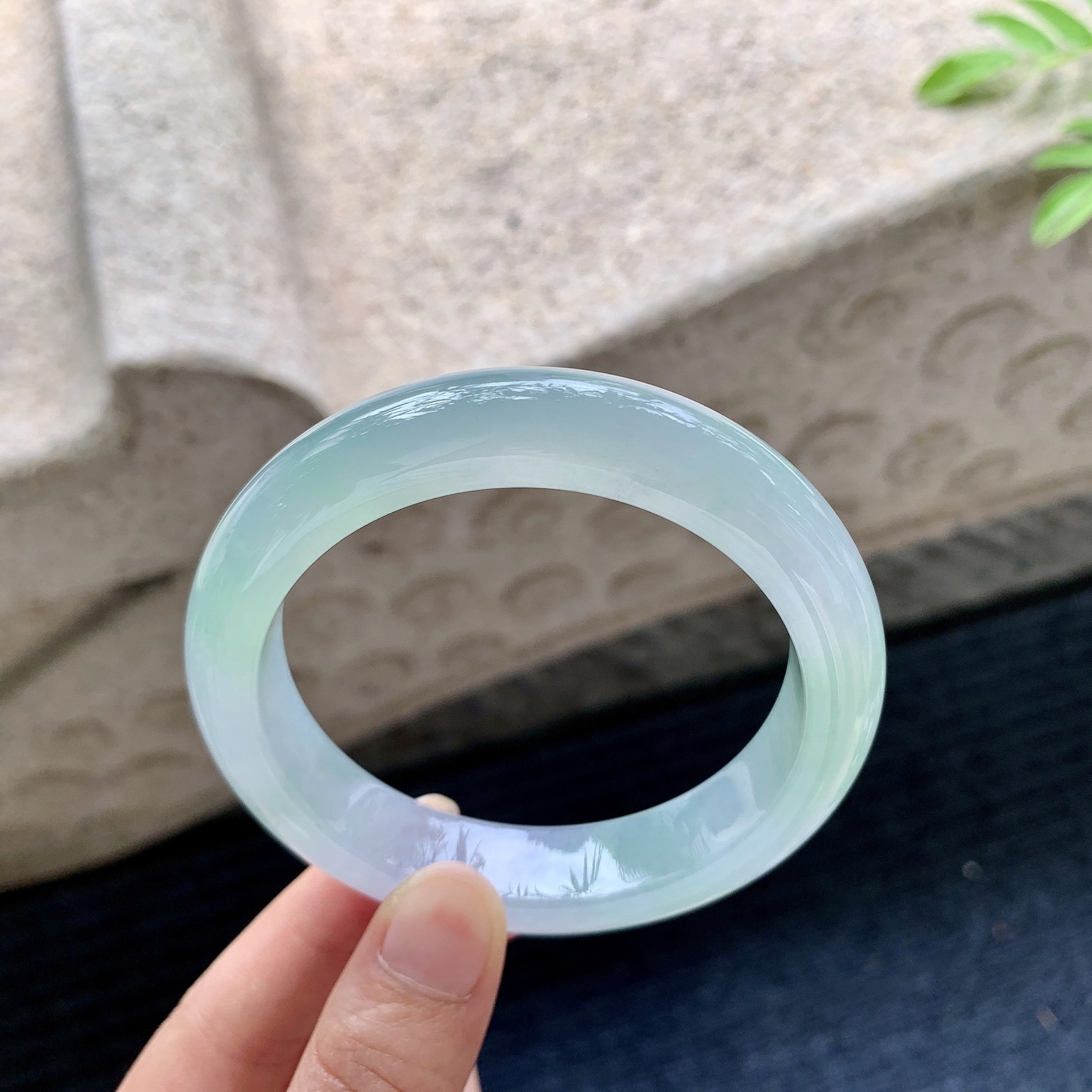 正圈 冰椿彩，水润，种老，细腻，无裂