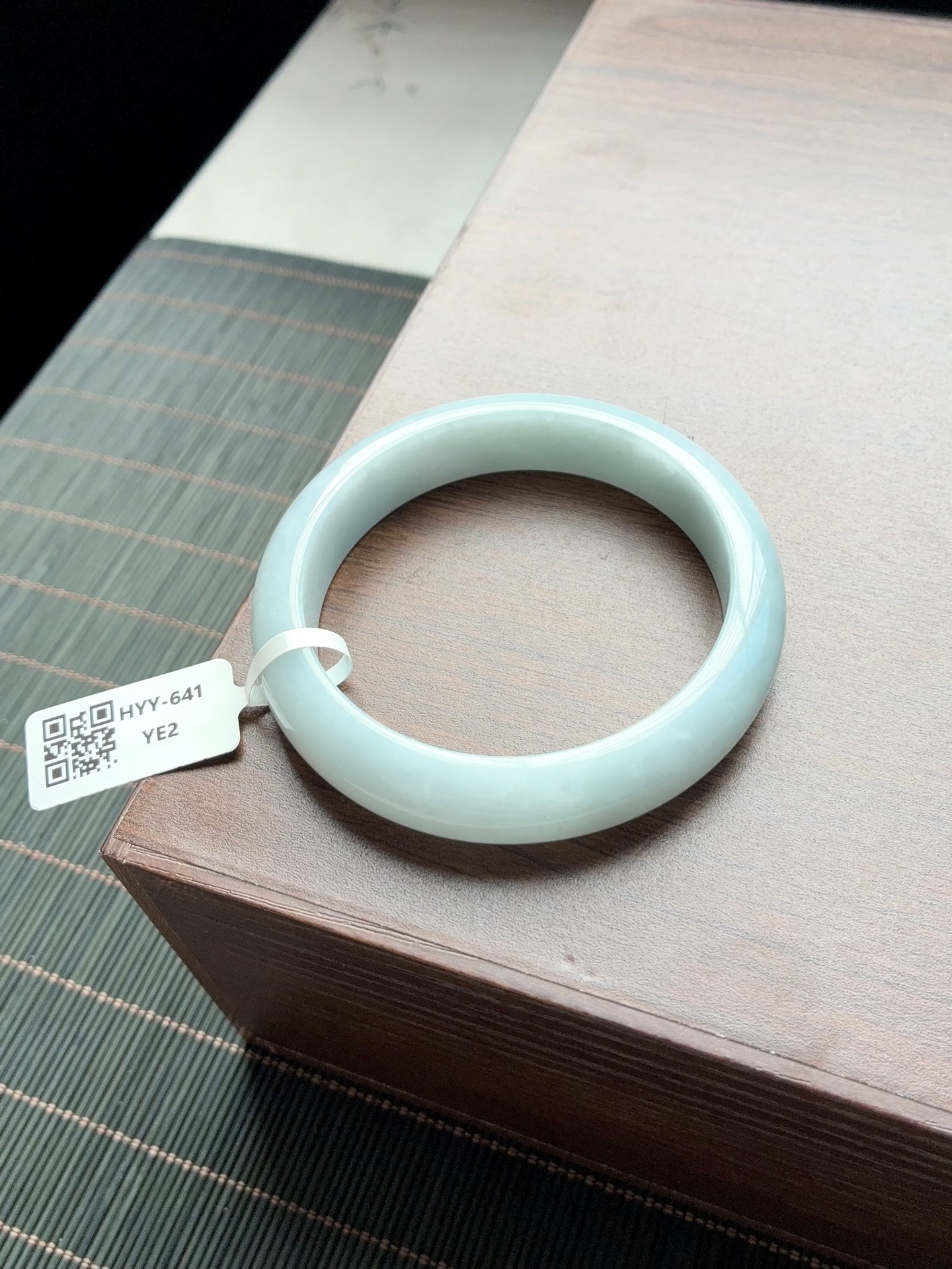 淡蓝白月光正圈成品 HYY-641 ⭕️57.5-12.8-8.2