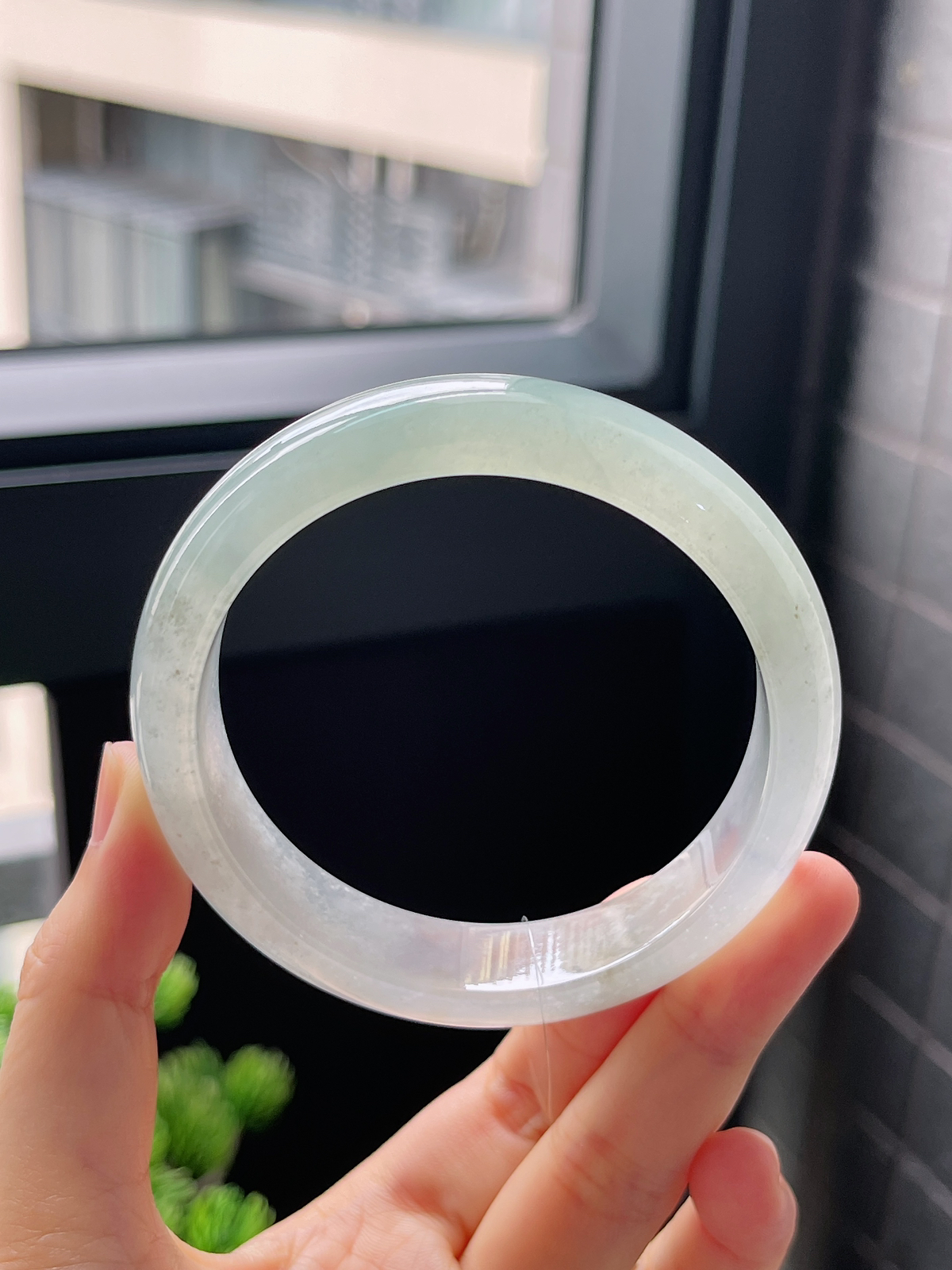 正圈59.3圈口，翡翠手镯