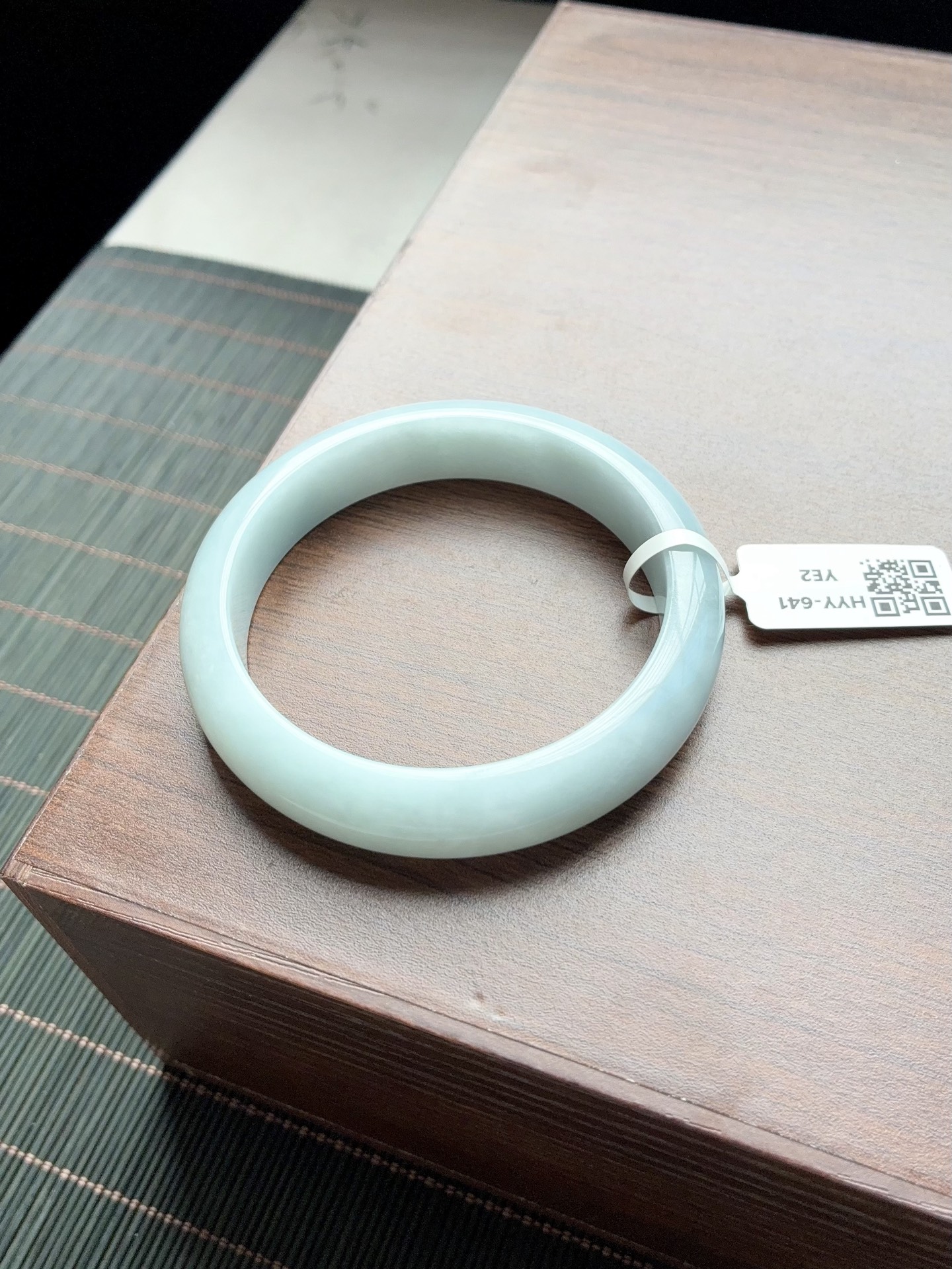 淡蓝白月光正圈成品 HYY-641 ⭕️57.5-12.8-8.2
