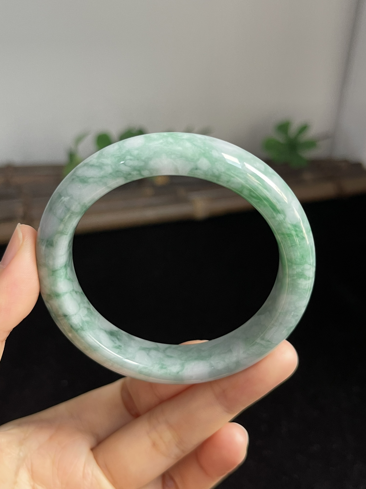 正圈53.2圈口，翡翠手镯