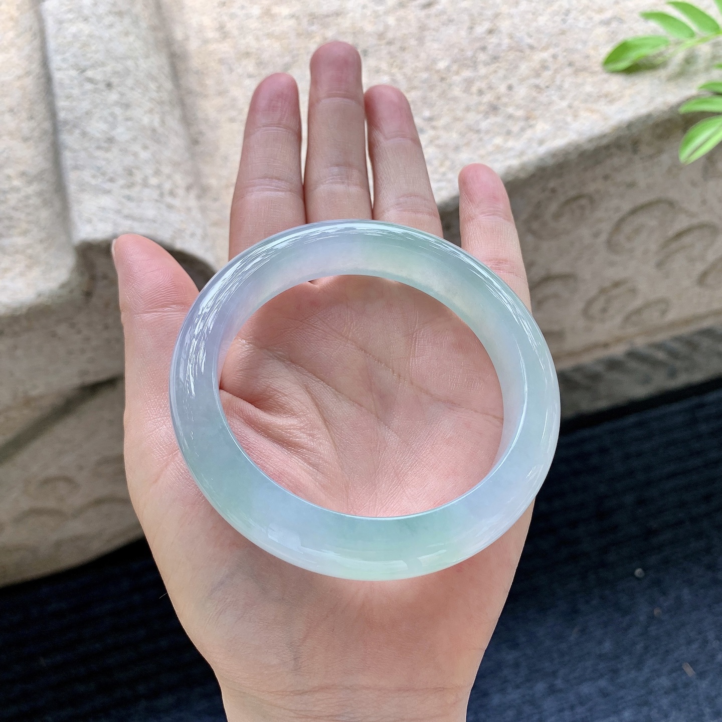 正圈 冰椿彩，水润，种老，细腻，无裂