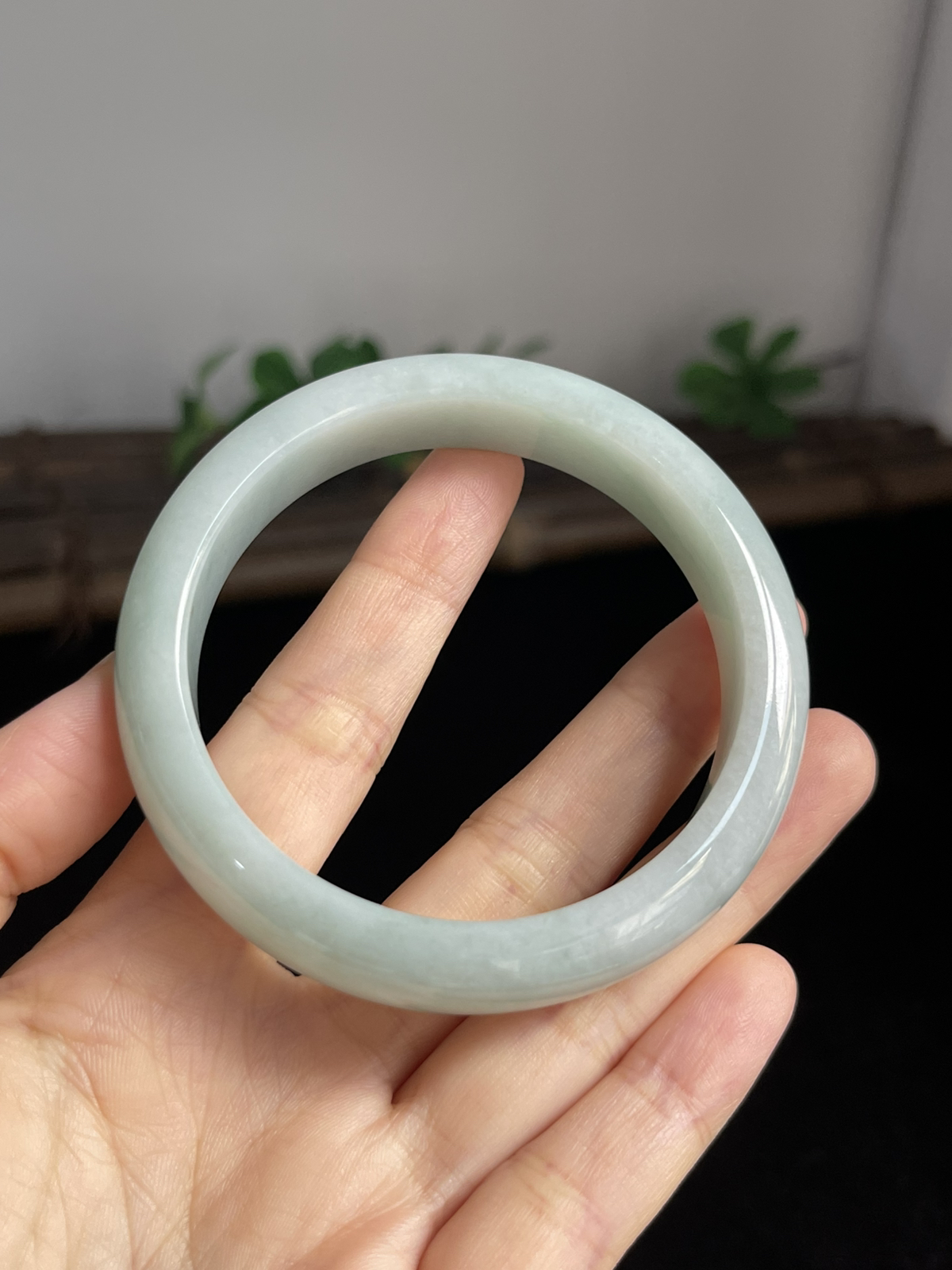 正圈56圈口，翡翠手镯