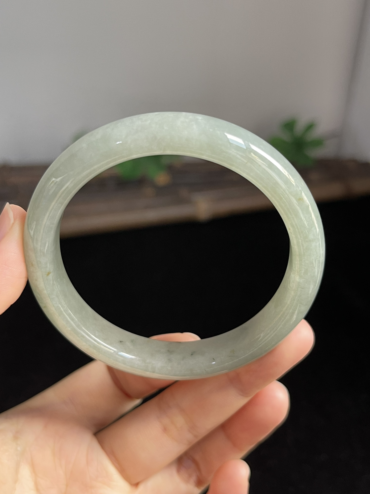 正圈54.6圈口，翡翠手镯