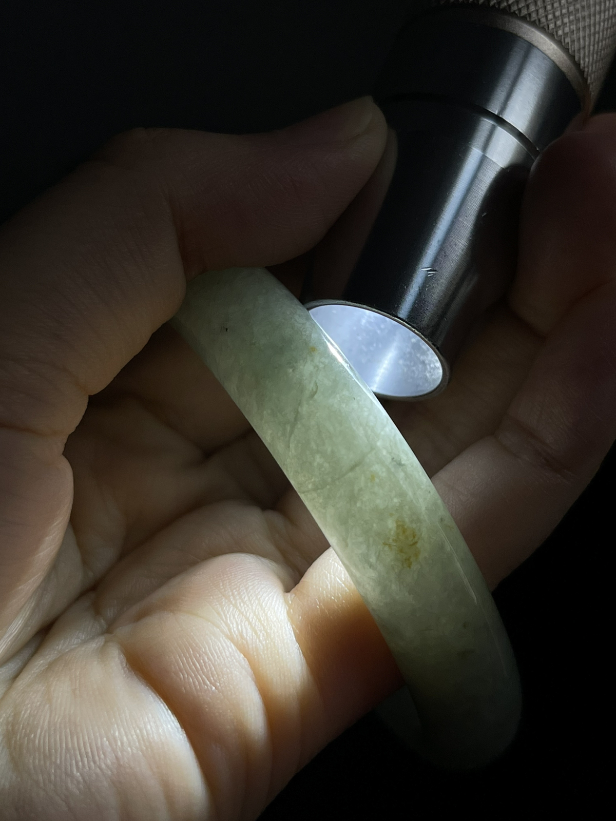 正圈54.6圈口，翡翠手镯