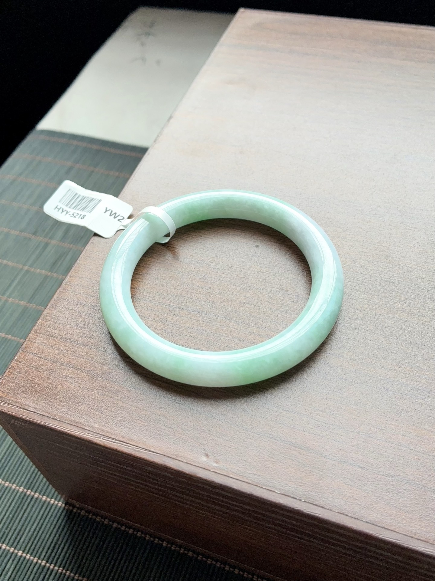 白底青圆条美人条成品 HYY-5218 ⭕️53.5-9-9.5