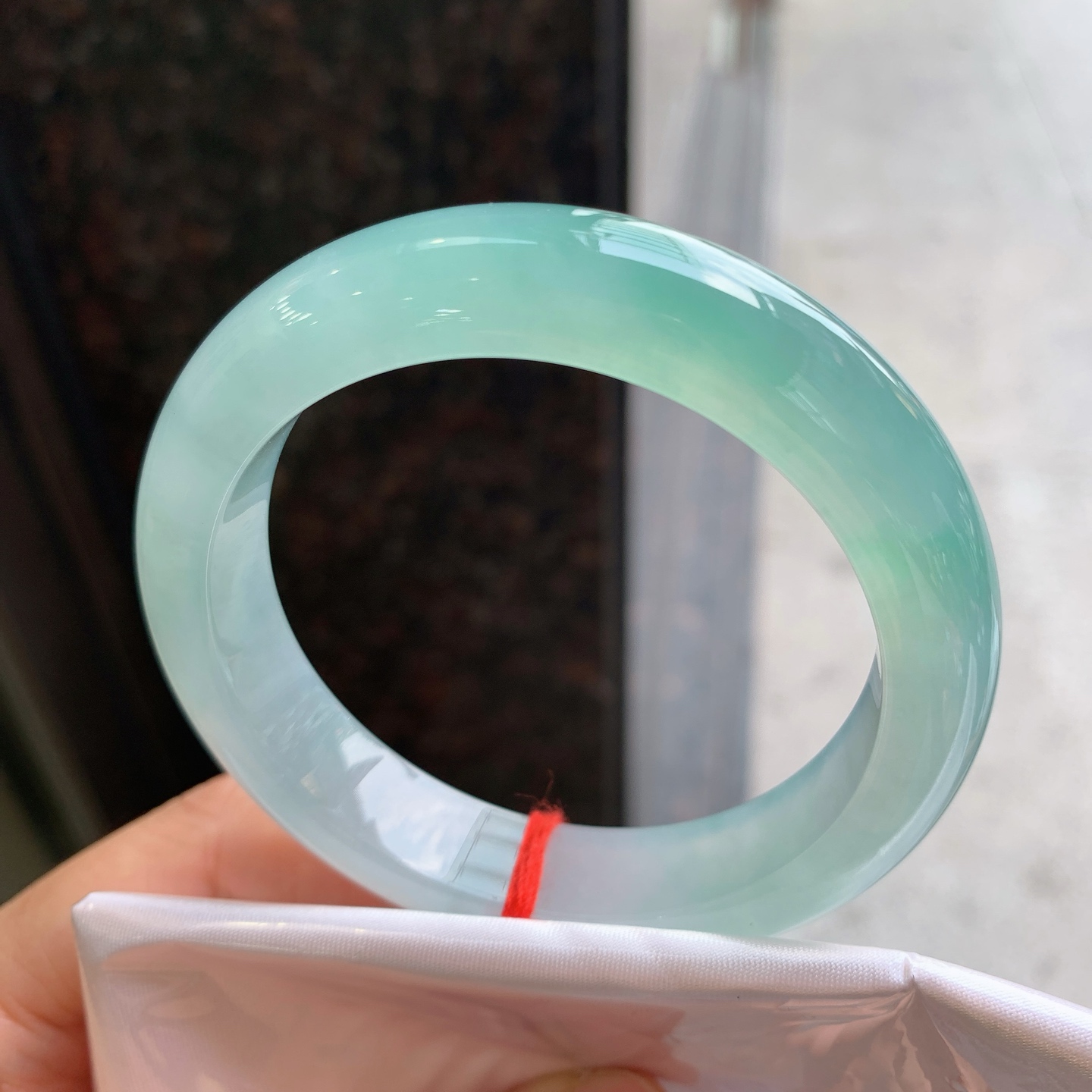 正圈冰飘绿 微棉 尺寸：55/12.8/9 冰润