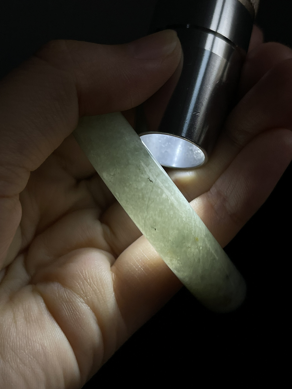 正圈54.6圈口，翡翠手镯