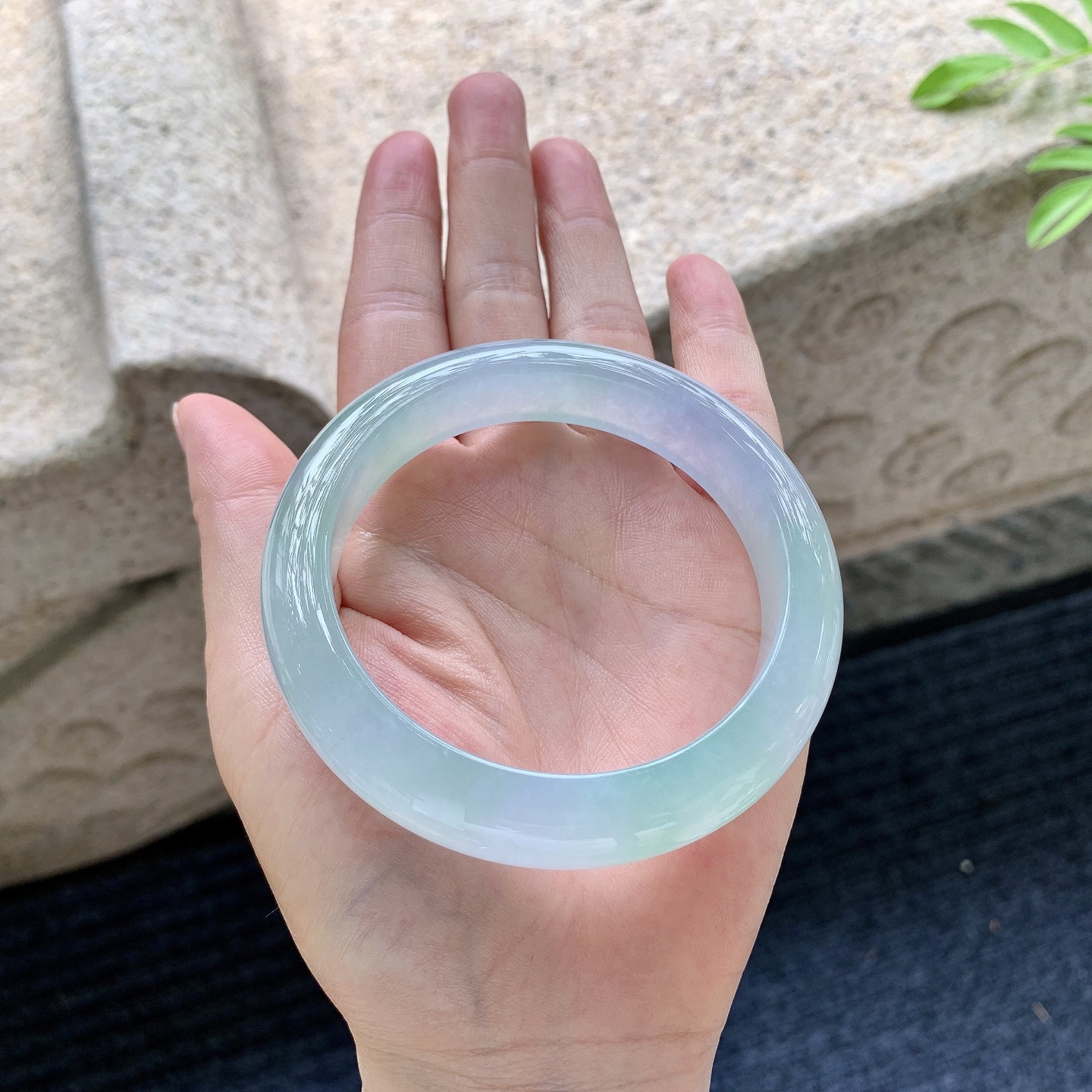 正圈 冰椿彩，水润，种老，细腻，无裂