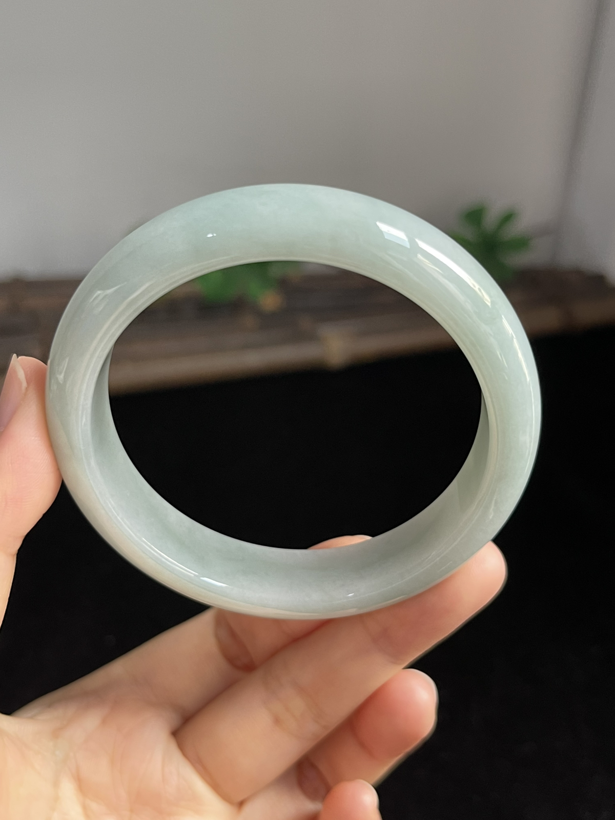 正圈56圈口，翡翠手镯
