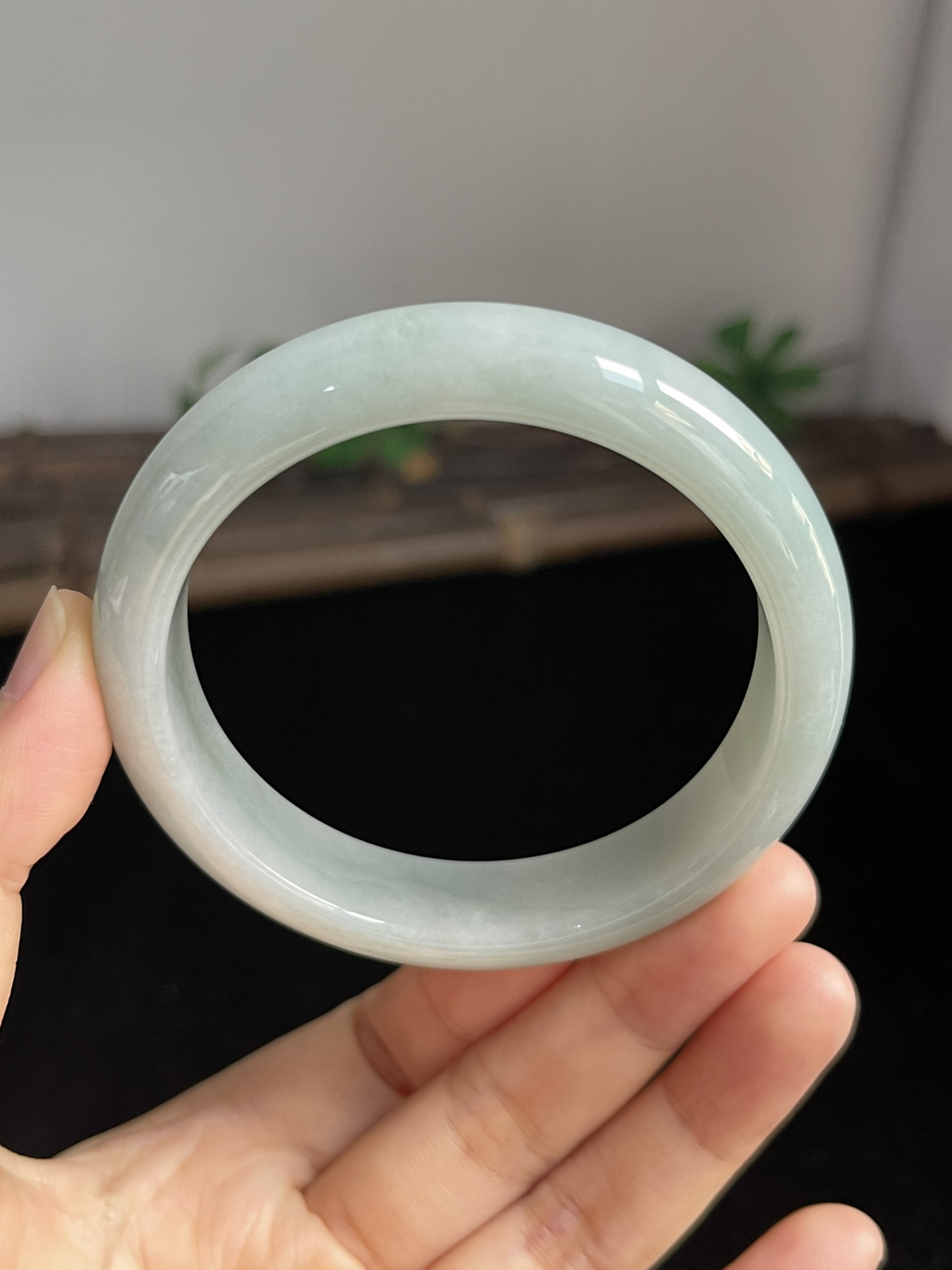 正圈56圈口，翡翠手镯