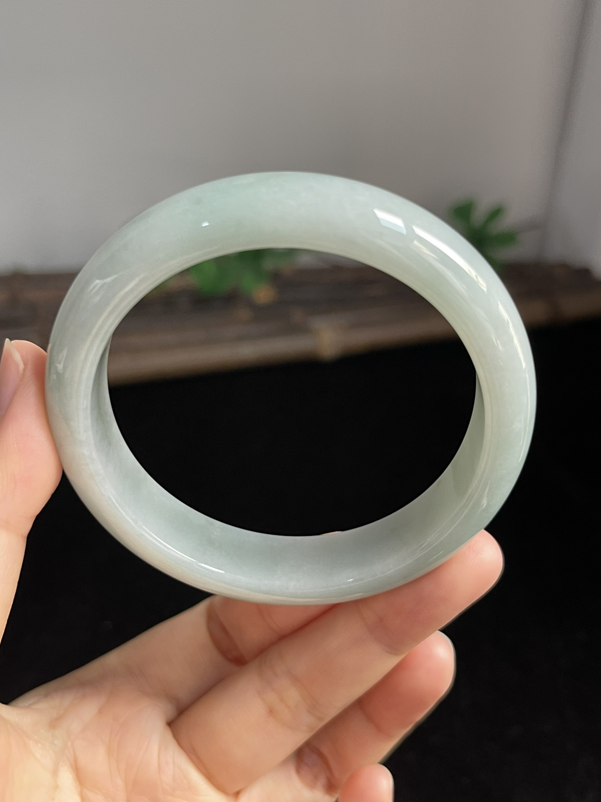 正圈56圈口，翡翠手镯