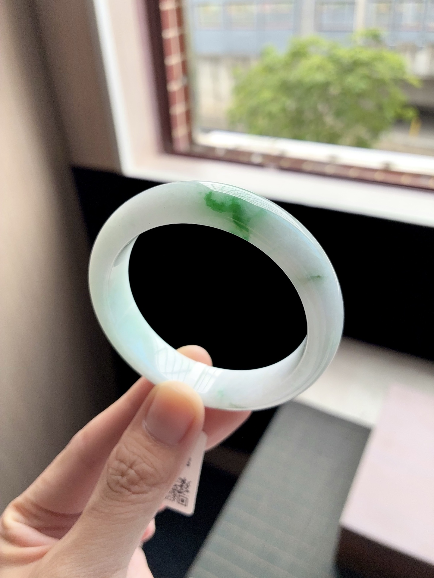 小圈口白底青正圈成品 HYY-9518 ⭕️52.5-13-8