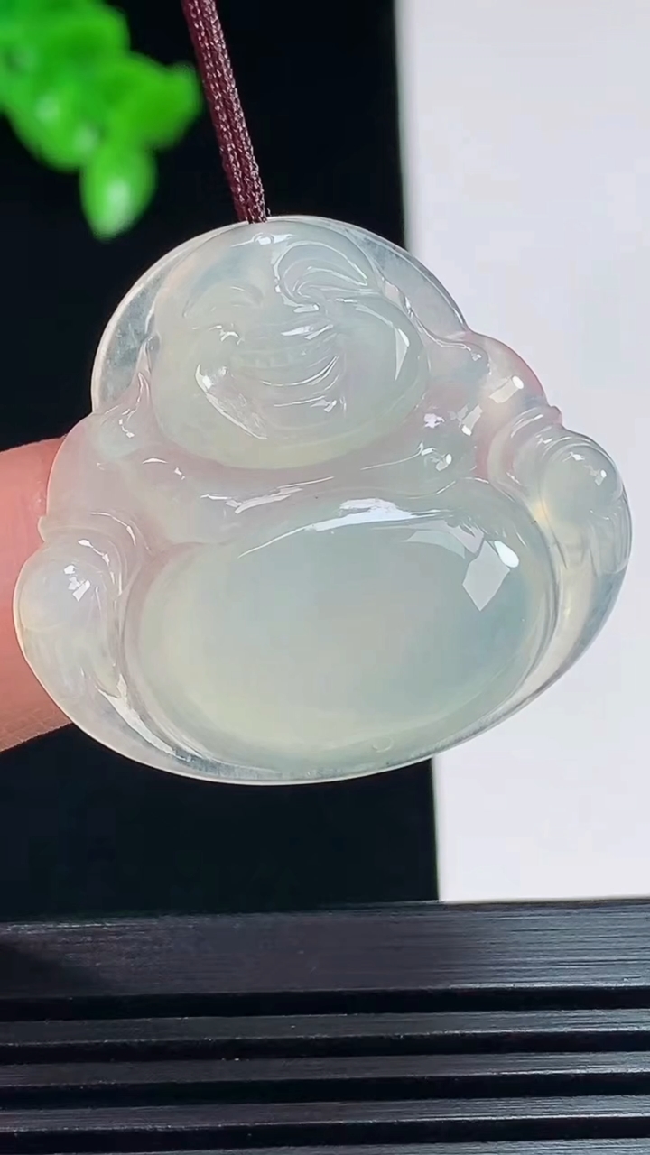 天然A货翡翠佛公吊坠，尺寸29-32-5 重量:6.95g
7月19日