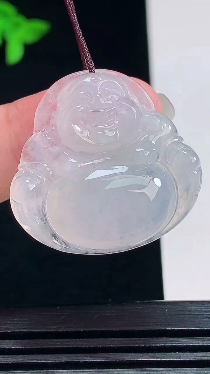 天然A货翡翠佛公吊坠，尺寸28-30-5.5 重量:7.20g
7月22日