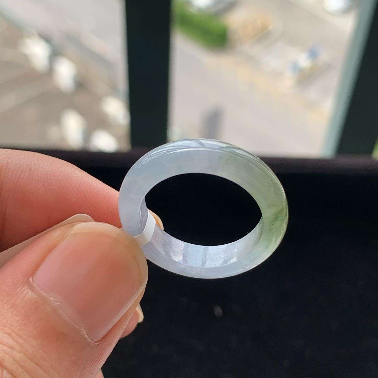A货天然翡翠冰糯种紫罗兰冰黄戒指19-20号重量4.27g
7月30日