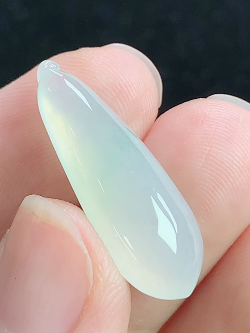冰种福瓜，无裂，尺寸25.7-9.4-5.7mm，L30hys
