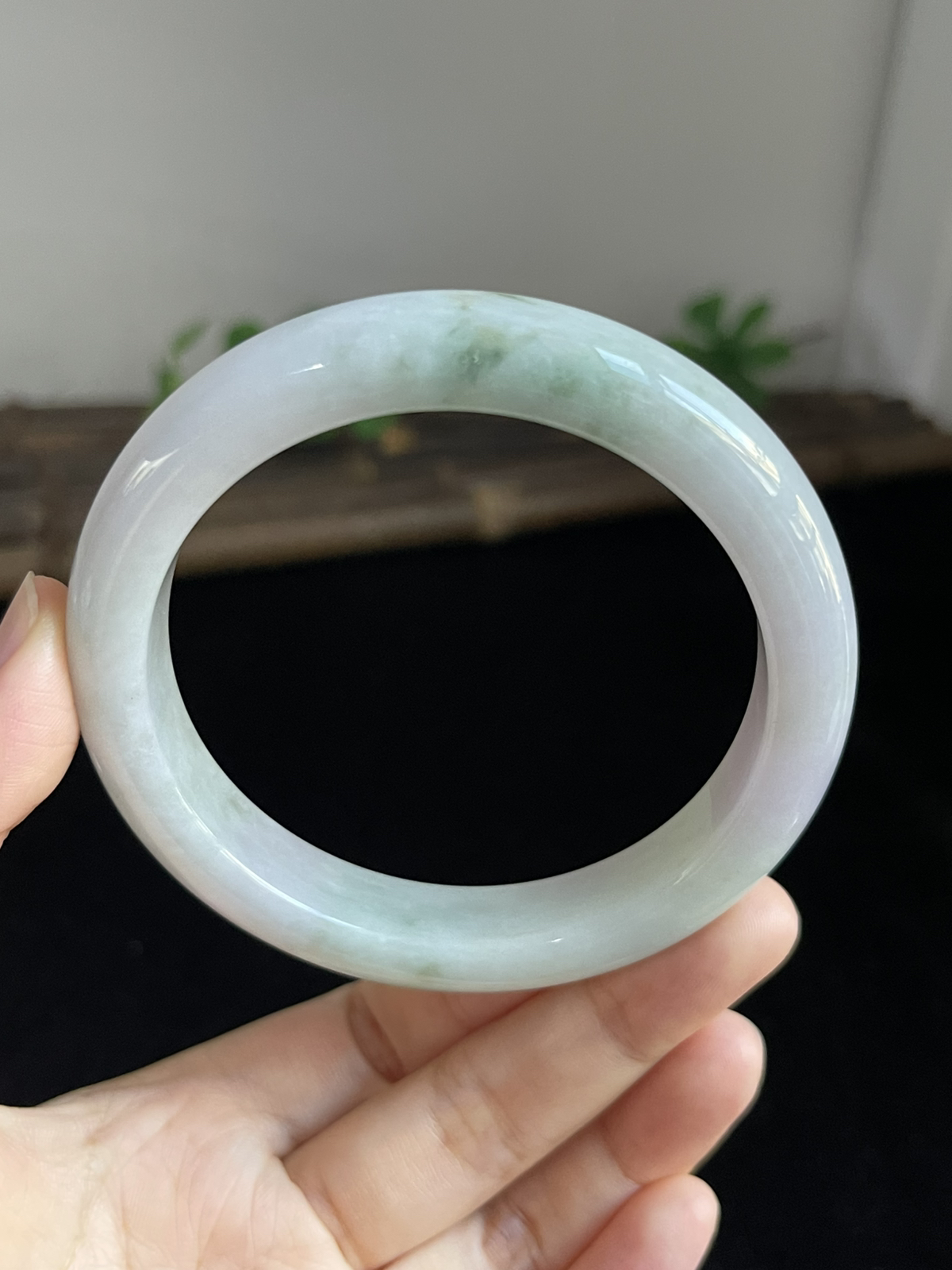 正圈61.6圈口，翡翠手镯