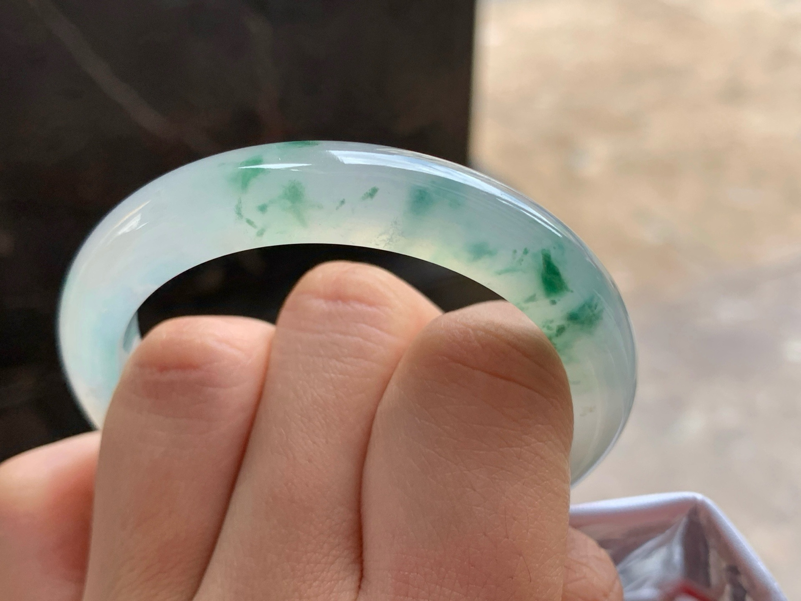 50-10-7.8
绿花手镯^_^小圈冰透