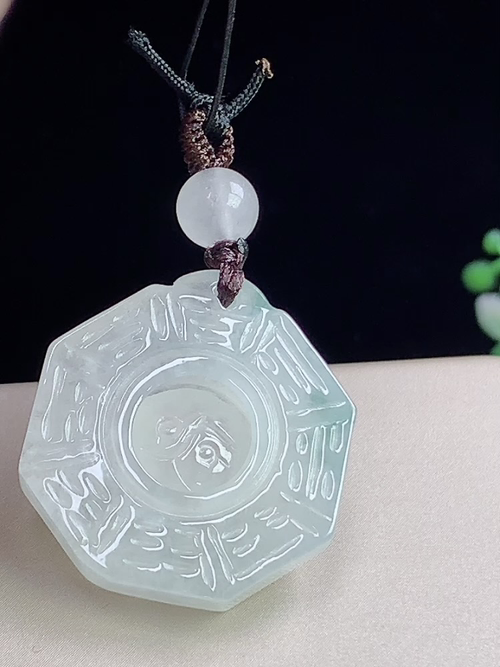 冰飘花八方来财，无裂，尺寸25.8-24.3-5.8mm，L30apt