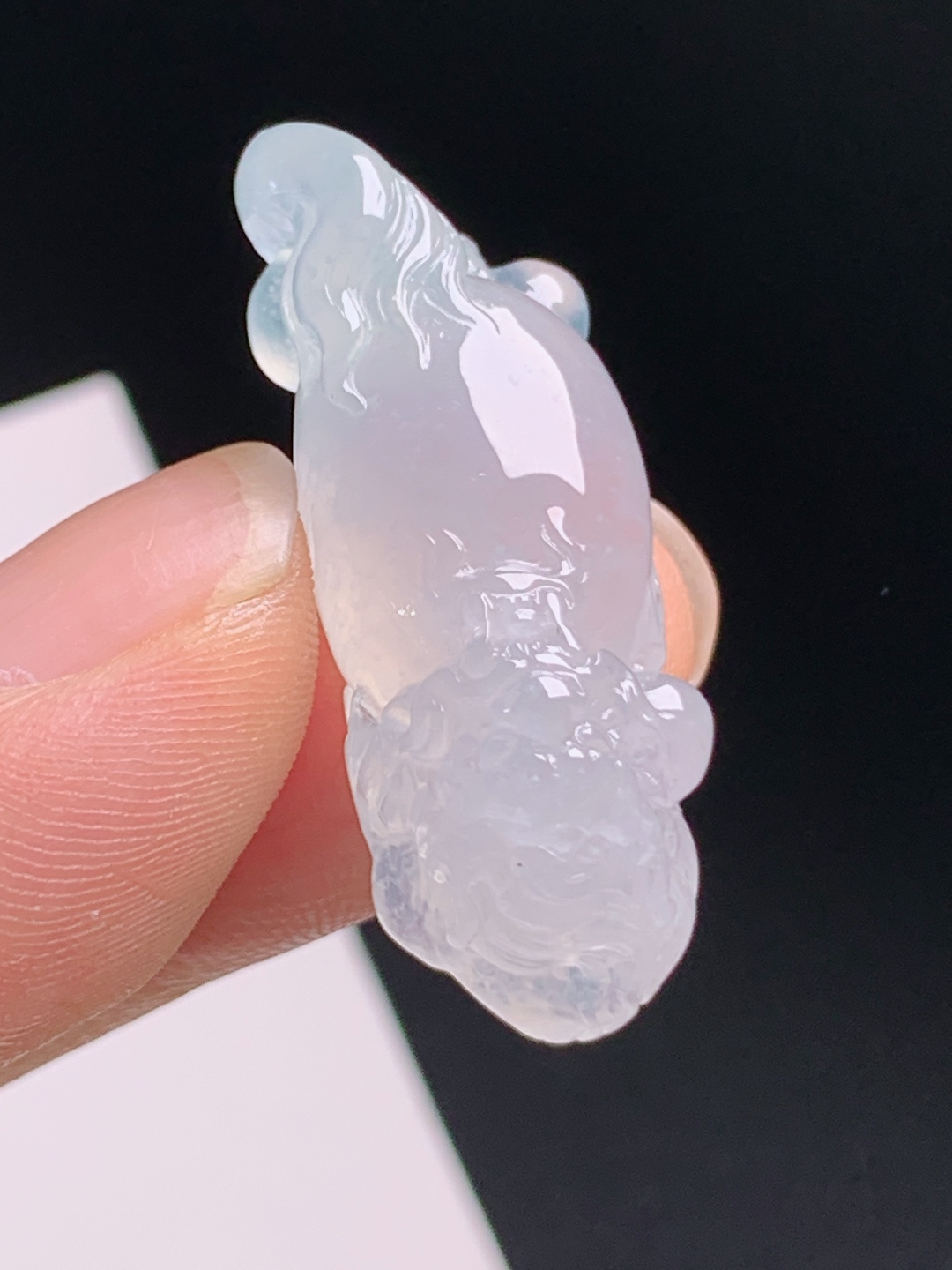 ️ 貔貅，胶感通透雪花棉细腻，雕工生动聚财纳福 080629