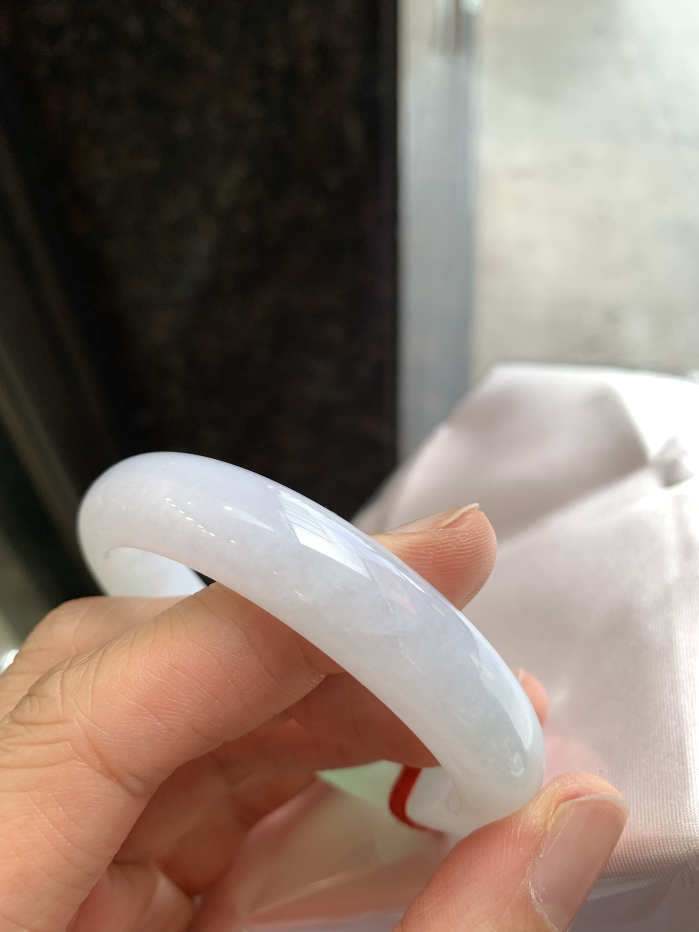 正圈飘绿 微细纹 尺寸：54/12.2/8.5 色清爽