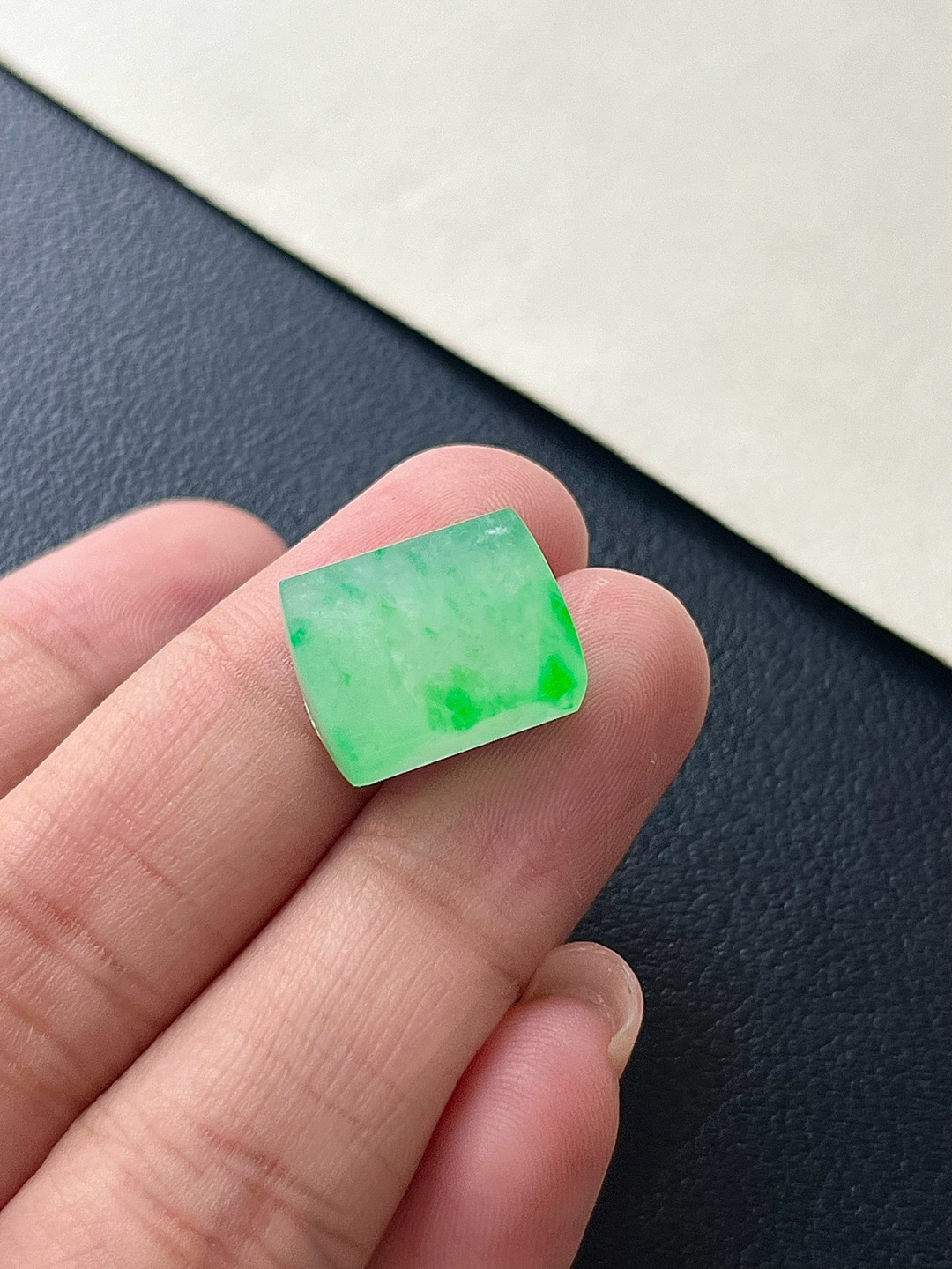 ️【马鞍】冰润水透，种老细腻起荧尺寸：15*11.6*4.2,asd171