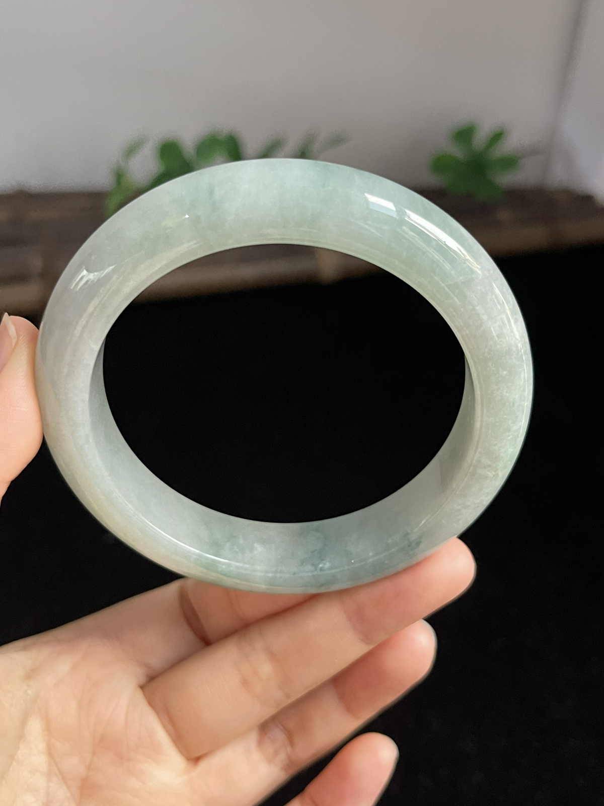 正圈60.4圈口，翡翠手镯
