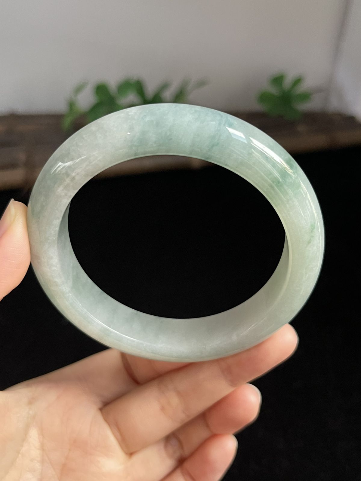 正圈60.4圈口，翡翠手镯